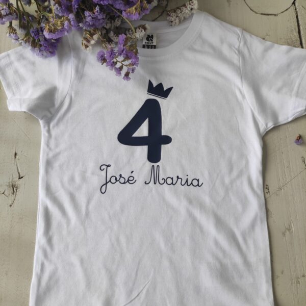 T-Shirt - Número com coroa