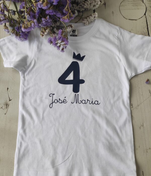 T-Shirt - Número com coroa