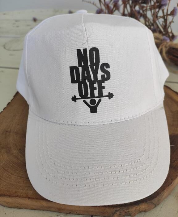Boné musculação - No days off