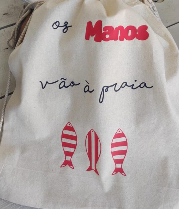 MOCHILA - PEIXES MENINO