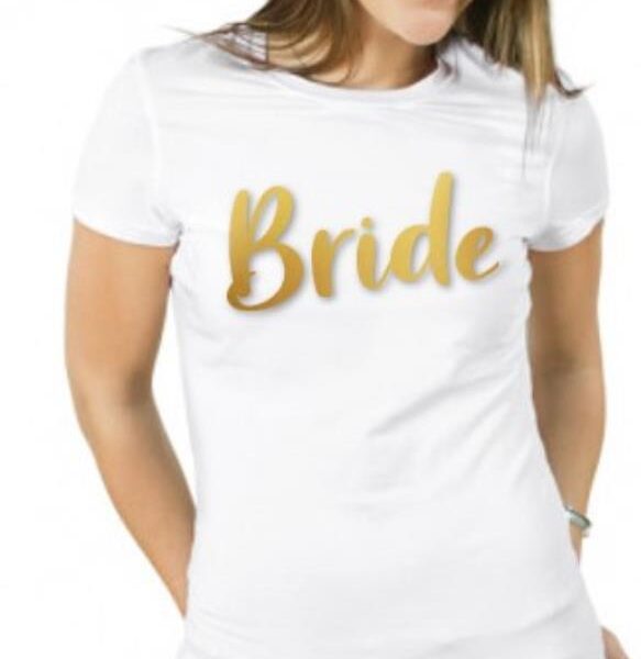 T SHIRT - BRIDE
