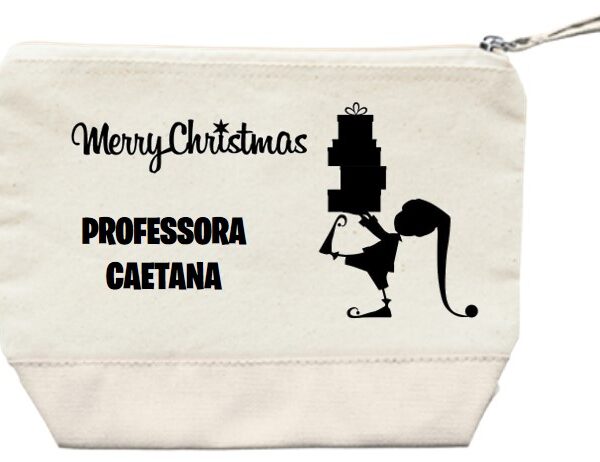 Bolsa multiusos - Duende a levar presentes