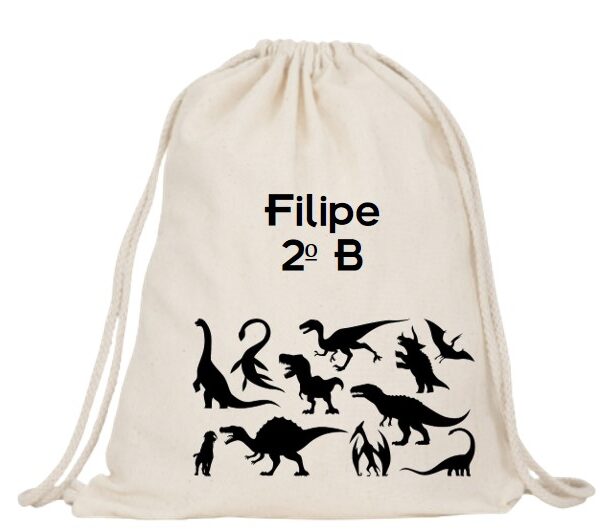 MOCHILA TALEIGO - DINOSSAUROS