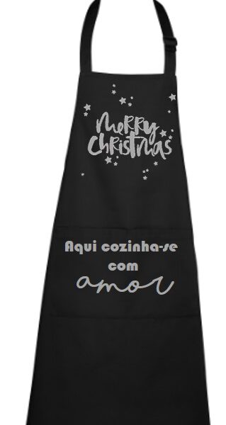 AVENTAL - AQUI COZINHA-SE COM AMOR