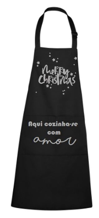 AVENTAL - AQUI COZINHA-SE COM AMOR