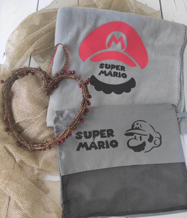 Manta Polar - Super Mário