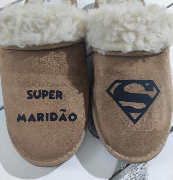 Chinelos - Super Maridão - Super Homem