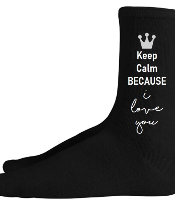 Meias - Keep Calm because I Love You