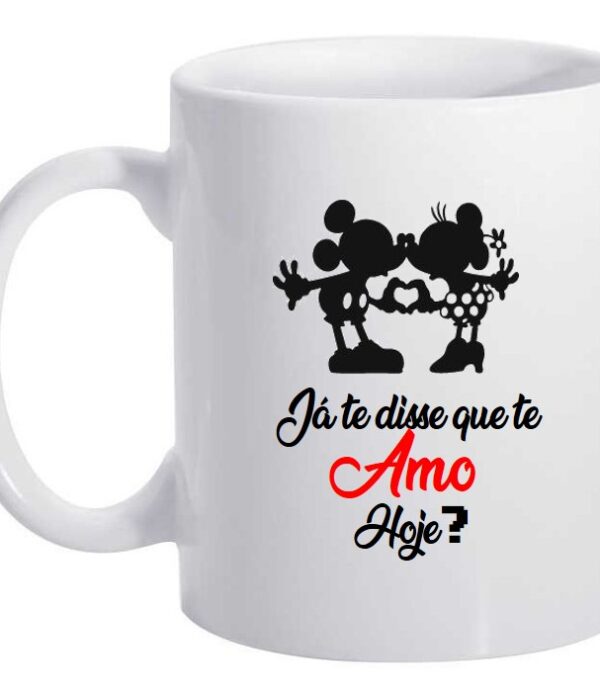 Caneca Personalizada - Já te disse que te amo hoje?