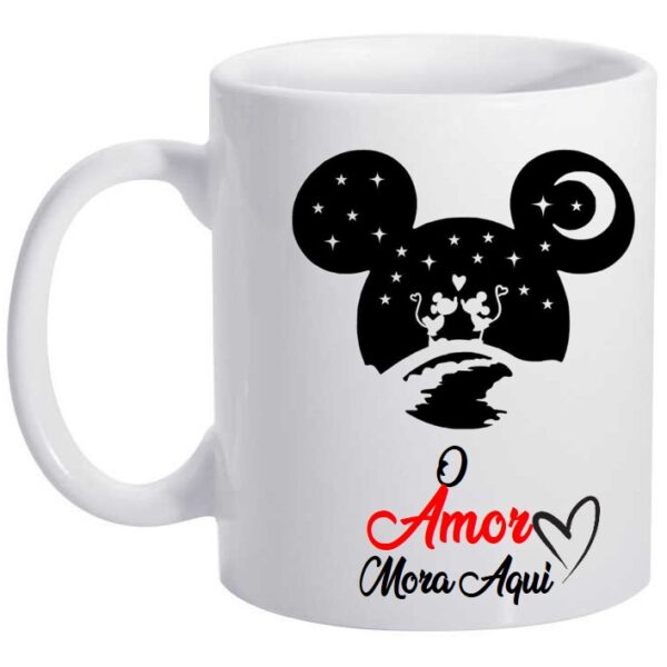 Caneca - O amor mora aqui