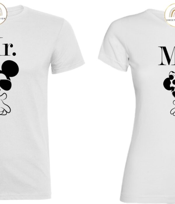 T-Shirt - Minie e Mickey