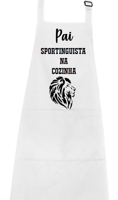 Avental - Pai Sportinguista na cozinha