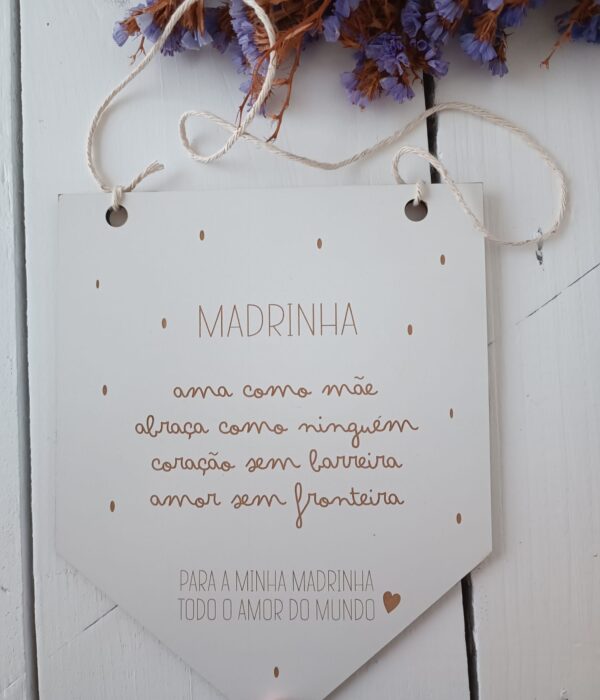 Bandeirola (pendente) - Madrinha