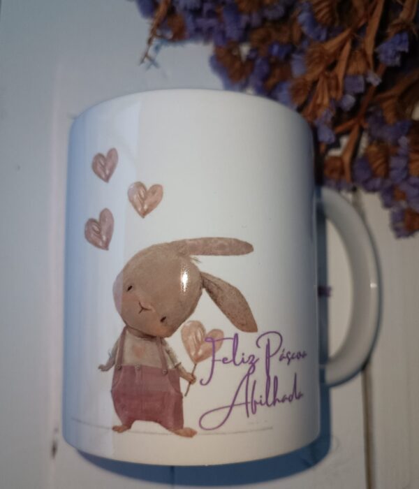 Caneca Personalizada - Feliz Páscoa Afilhada 2