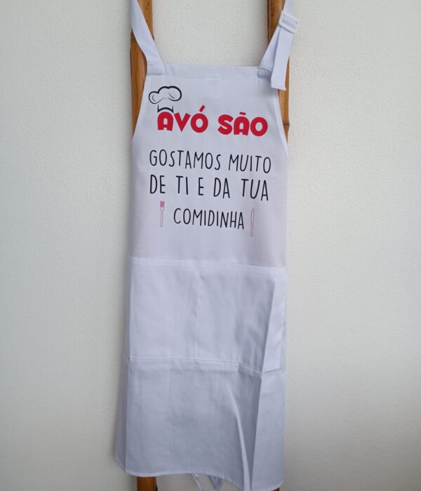 Avental - Avó gostamos muito de ti e da tua comidinha