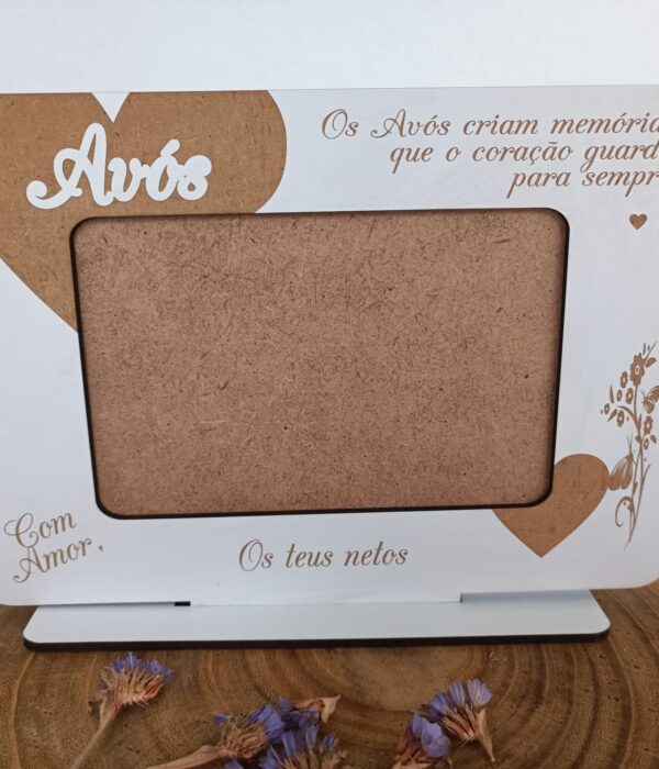 Moldura - Os Avós criam memórias que o coração guarda para sempre