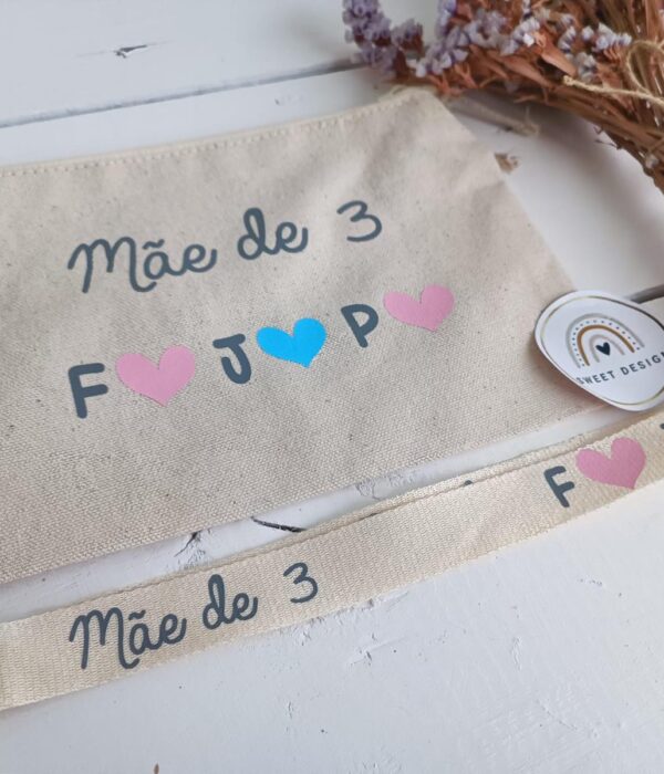 Bolsa Multiusos com fita - Mãe de ...3