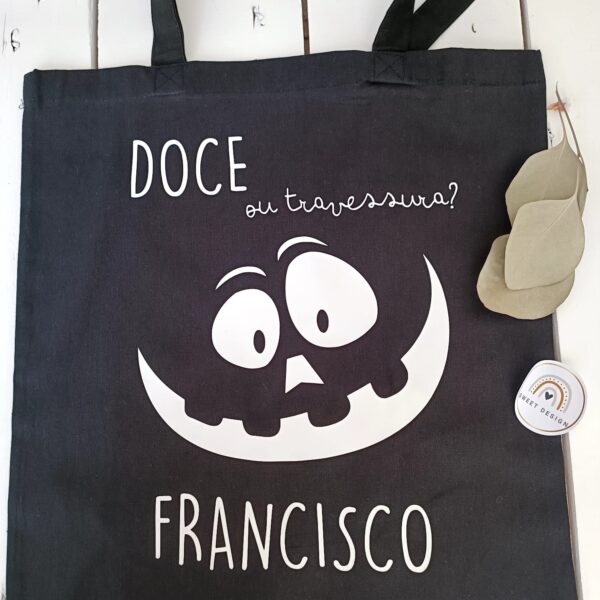Saco Multiusos - Doce ou Travessura para menino