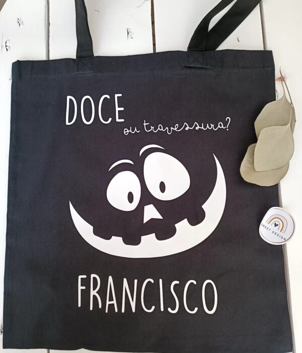 Saco Multiusos - Doce ou Travessura para menino