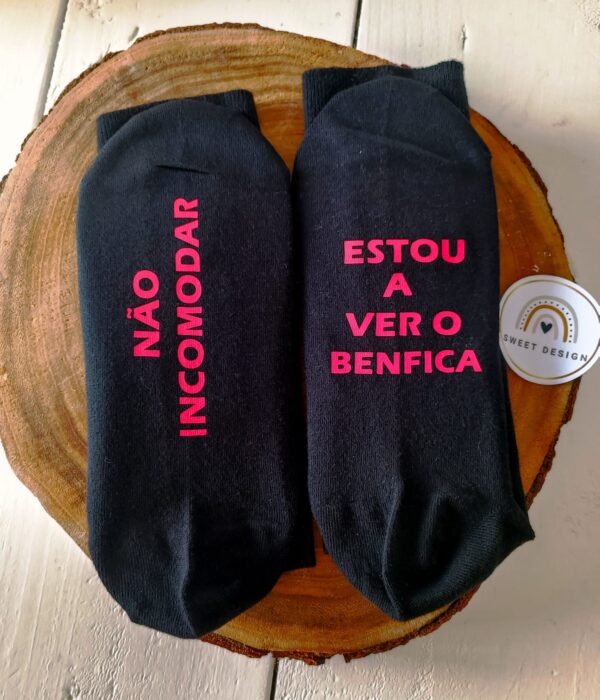 Meias - Não incomodar estou a ver o Benfica