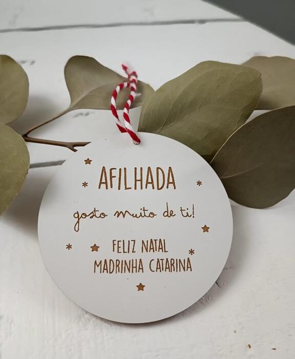 Pendente - Bola - Gosto muito de ti