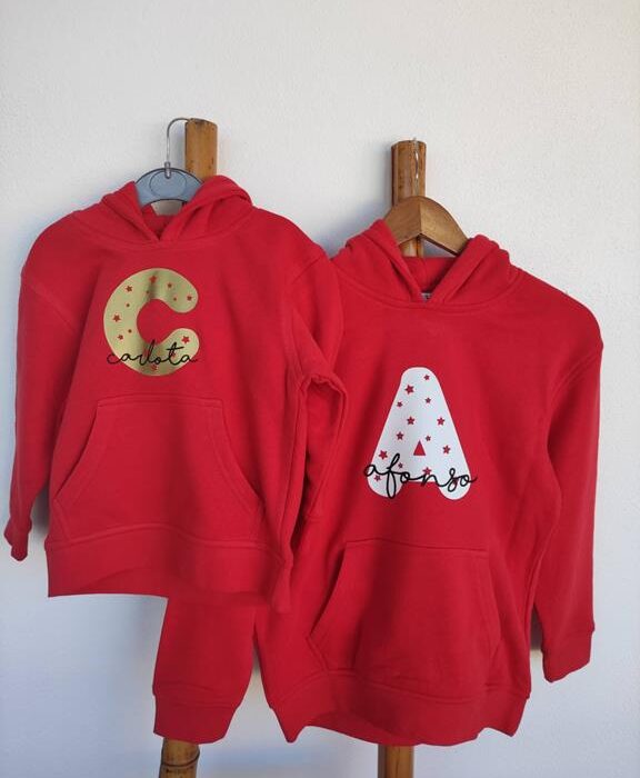 Sweat - Nome com letra inicial nome 2 - Natal