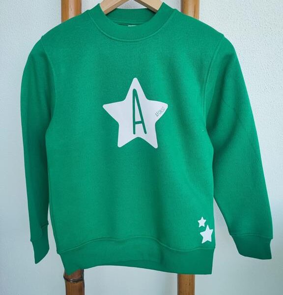 Sweat - Estrela com inicial do nome no interior - Natal