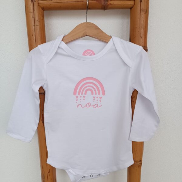 Body - Arco Iris com nome