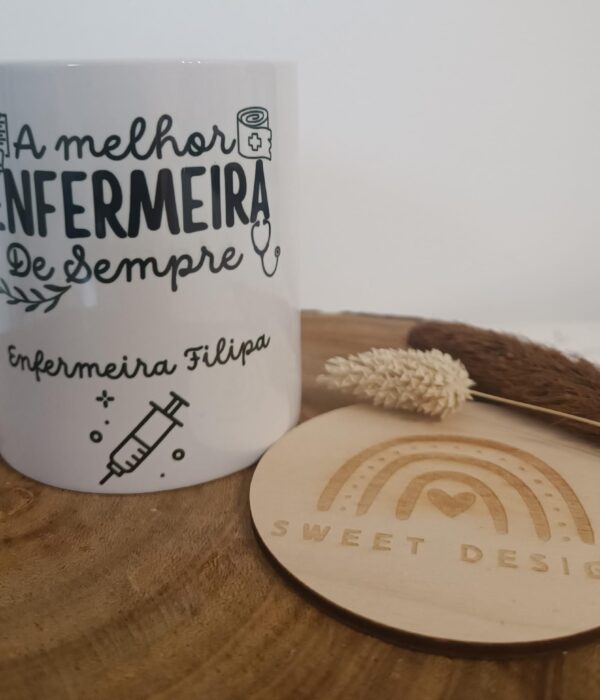 Porta Canetas - A melhor enfermeira de sempre