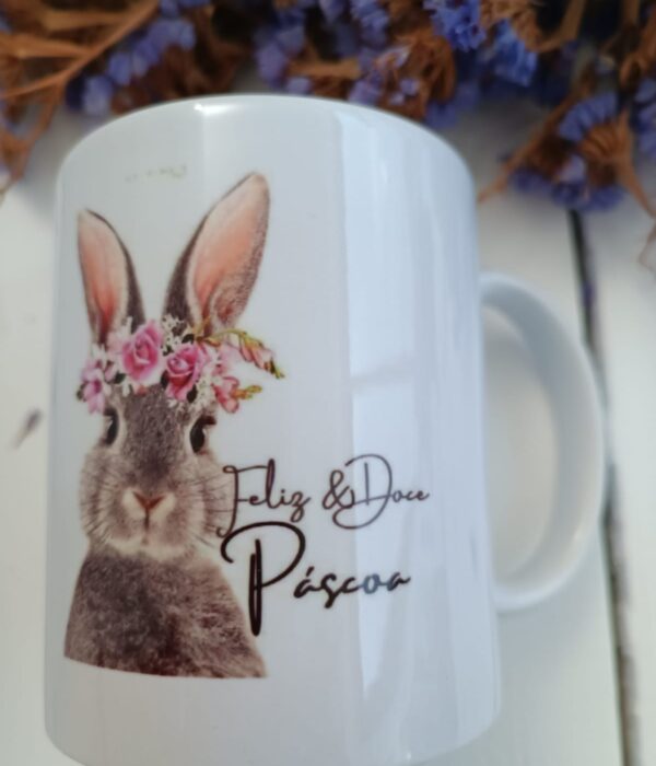 Caneca Personalizada - Feliz e Doce Páscoa