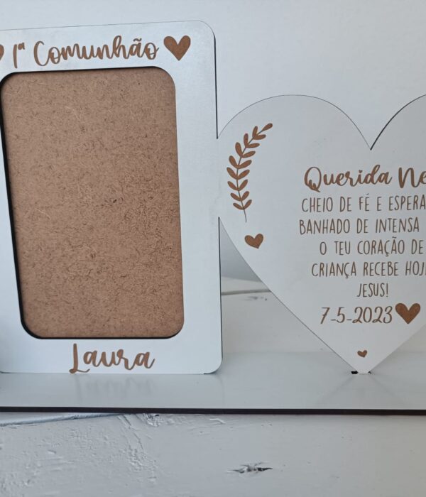 Moldura - Primeira Comunhão - Querida Neta