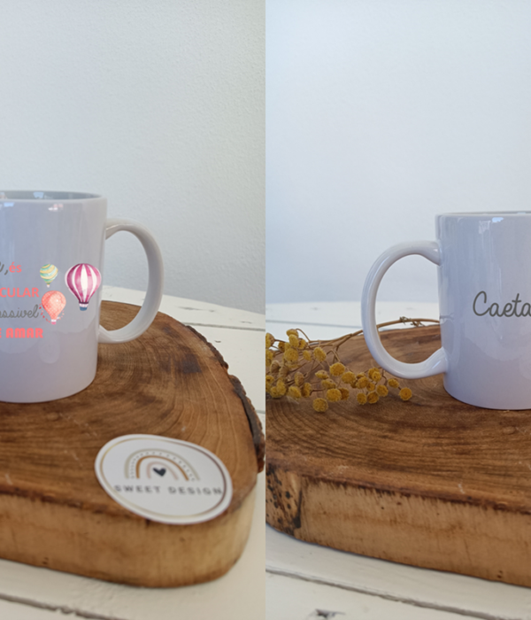 Caneca Personalizada - Mãe és Espetacular, É impossivel não te AMAR