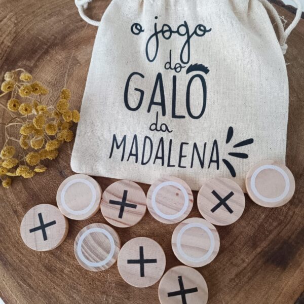 Jogo do galo - Com saco de pano cru