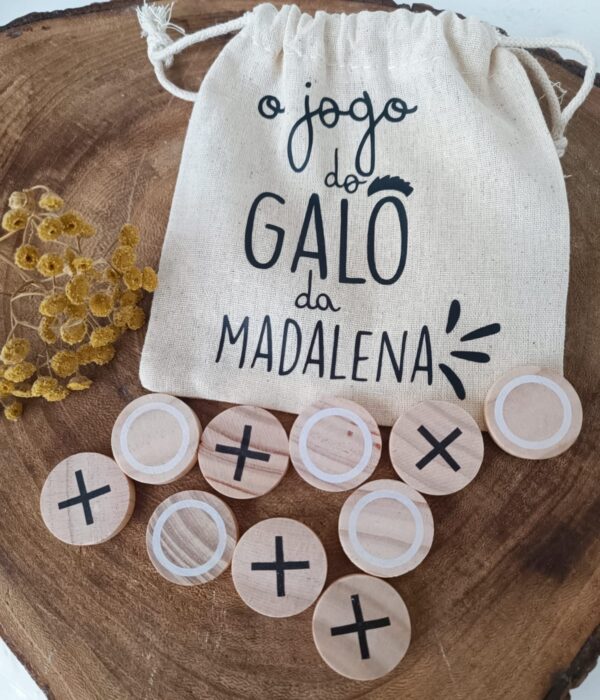 Jogo do galo - Com saco de pano cru