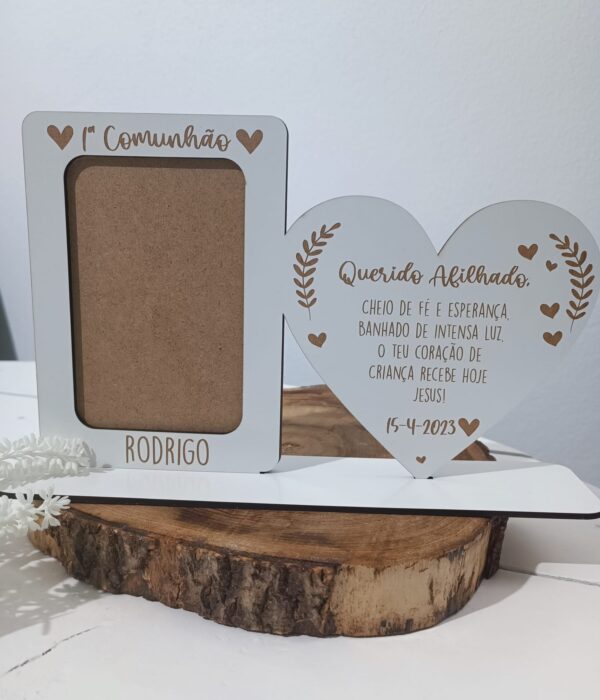 Moldura - Primeira Comunhão - Querido Afilhado