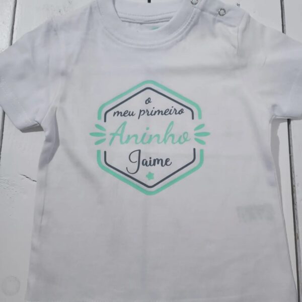 T-Shirt - O meu primeiro aninho