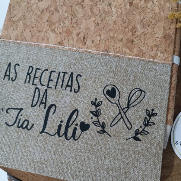 Bloco de Notas em cortiça - As receitas da ...