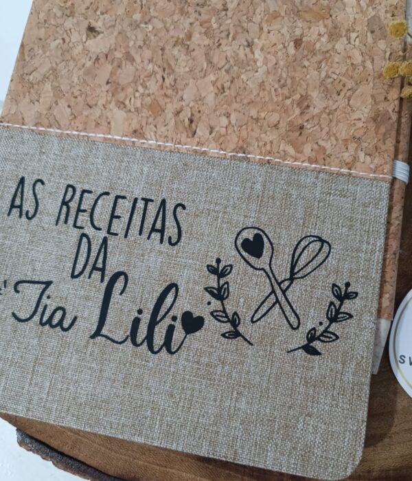 Bloco de Notas em cortiça - As receitas da ...