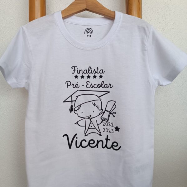 T-Shirt - Finalista Pré Escolar