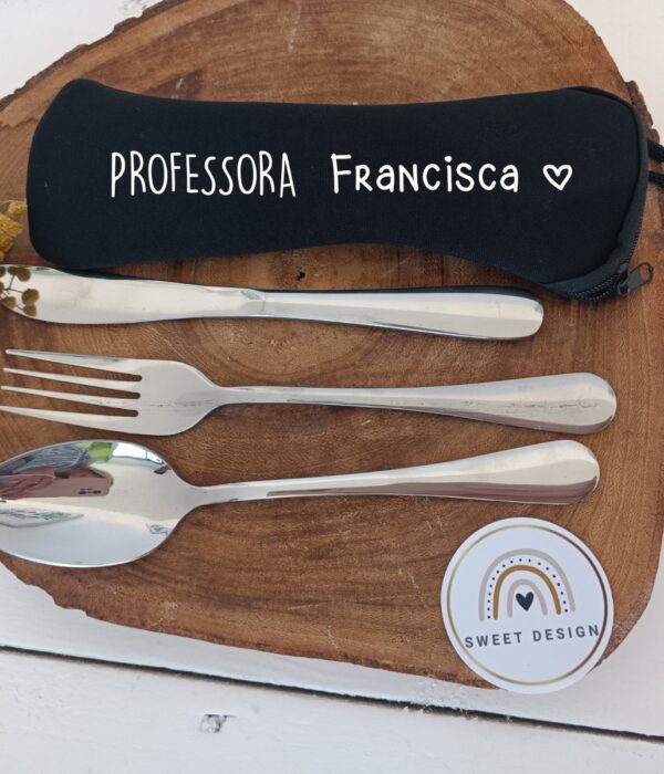 Bolsa porta talheres - Profissão com nome