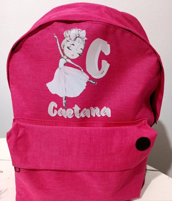 Mochila - Bailarina com nome
