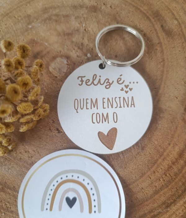 Porta Chaves - Feliz é quem ensina com o coração