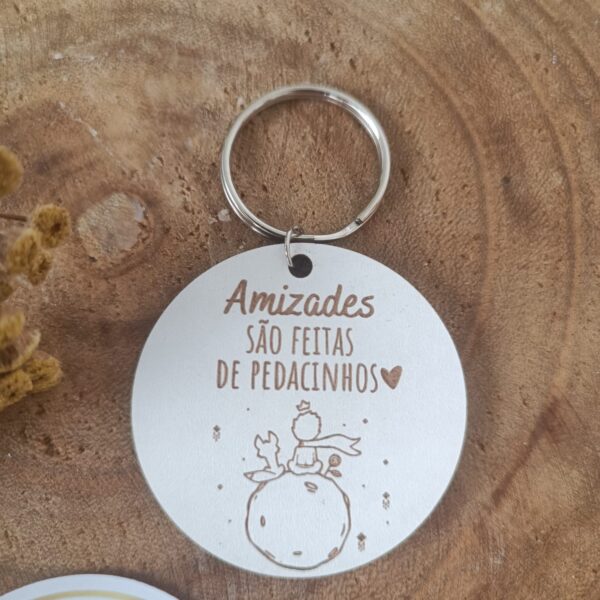 Porta Chaves - Amizades são feitas de pedacinhos