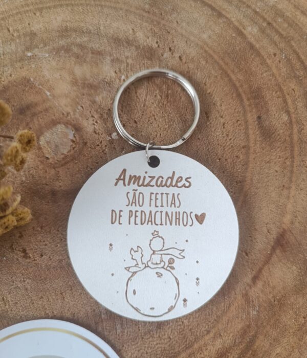 Porta Chaves - Amizades são feitas de pedacinhos