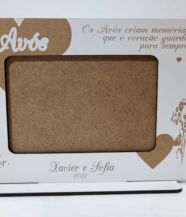 Moldura - Os Avós criam memórias que o coração guarda para sempre