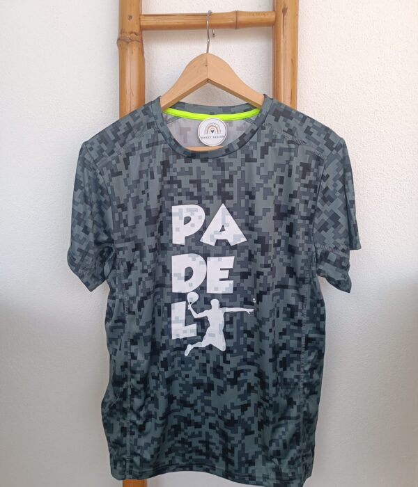T-Shirt - Jogador de Padel (modelo masculino)