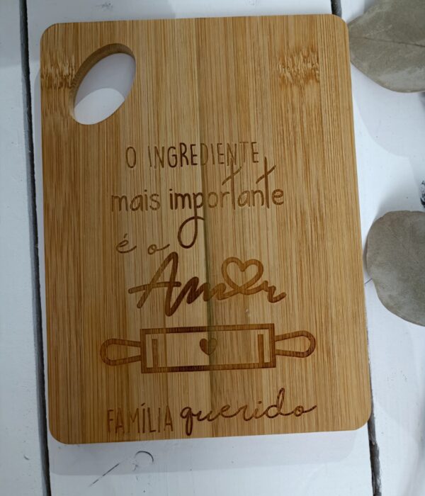 Tábua em Madeira - O ingrediente mais importante é o Amor (com nome de família)