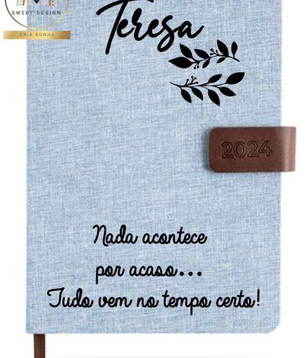 Agenda - Nada acontece por acaso tudo vem no tempo certo