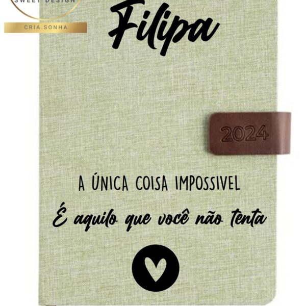 Agenda - A única coisa impossível é aquilo que você não tenta
