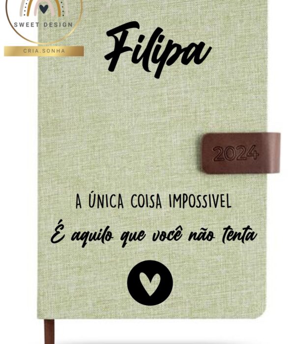 Agenda - A única coisa impossível é aquilo que você não tenta